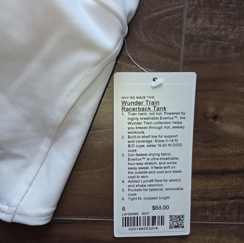 Lululemon Wundertrain Racerback Tank - Picture 2 of 3